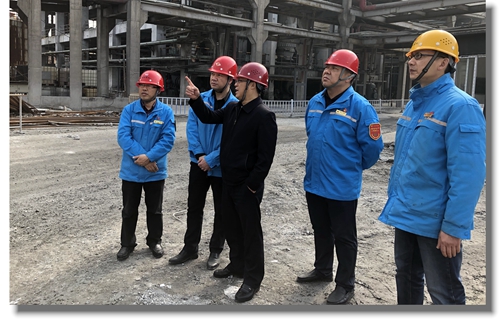 王大真到宜都園區現場辦公(圖1) 王大真到宜都園區現場辦公(圖1)