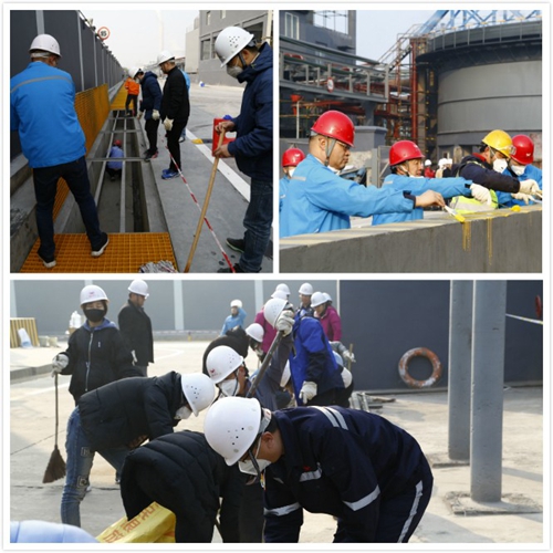 熱火朝天!集團總部140余人到股份公司氯堿分廠開展勞動(圖2) 熱火朝天!集團總部140余人到股份公司氯堿分廠開展勞動(圖2)