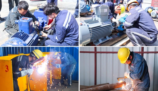 崗位大練兵練出硬本領(lǐng)!青海宜化開(kāi)展系列技能大比武(圖3) 崗位大練兵練出硬本領(lǐng)!青海宜化開(kāi)展系列技能大比武(圖3)